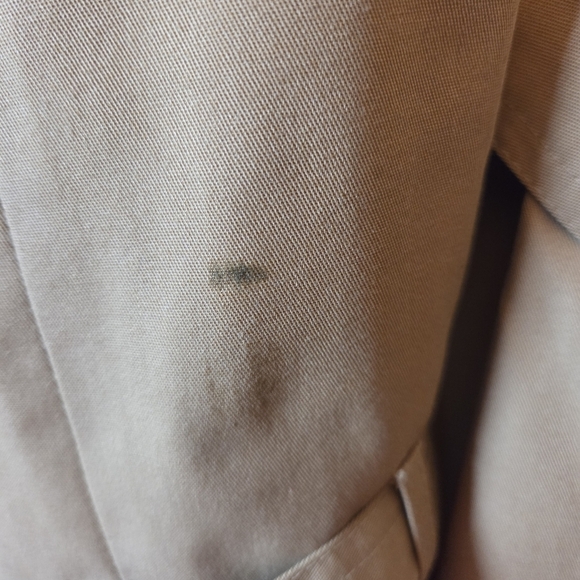 Aquascutum Women's Vintage Water Repellant Trench Coat Camel Made in Canada - Picture 7 of 16